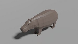 Cartoon Hippopotamus