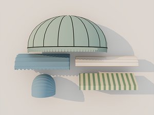 Awning Set model