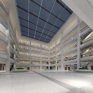Mall - Office Pavilion 3D model