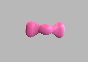 bow tie 3D model
