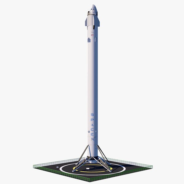 SpaceX Rocket3Dモデル - TurboSquid 1985543