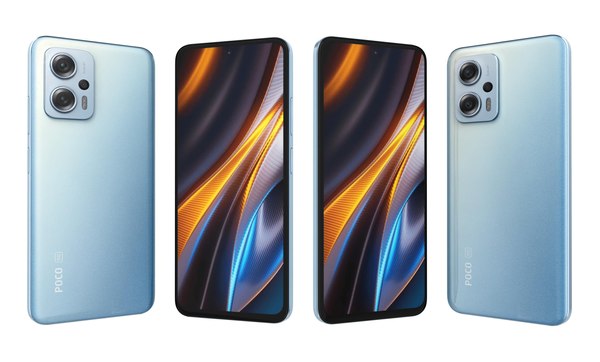 Xiaomi Poco X4 GT 5G Blue 3D model