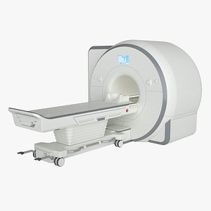 photoreal mri scanner 3D model