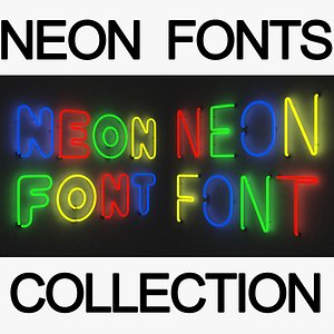 Neon Fonts Collection