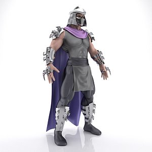 3D TMNT Shredder model