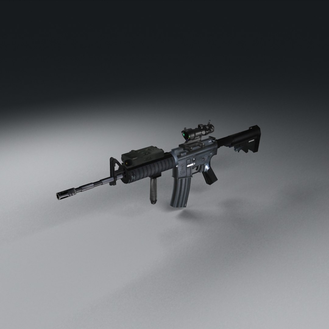 Delta Force Character Rigged 3d Model