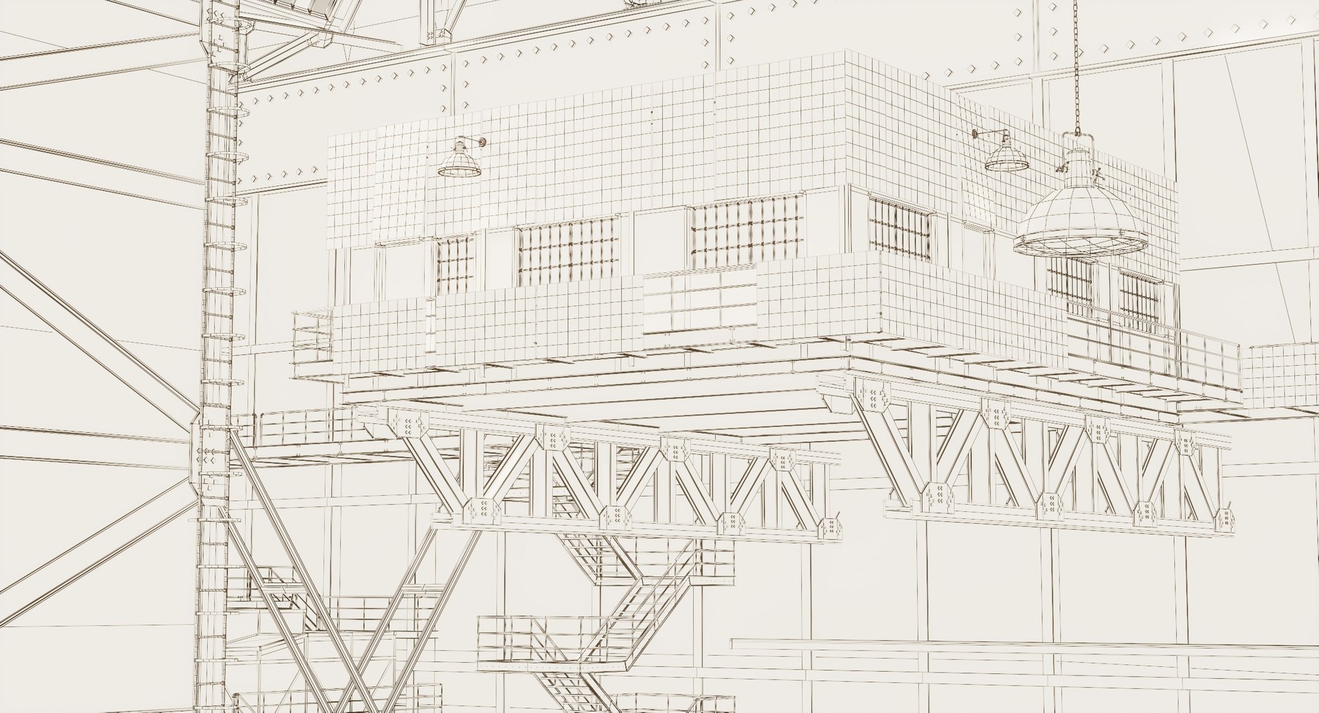 Industrial Factory 3D model - TurboSquid 1985483