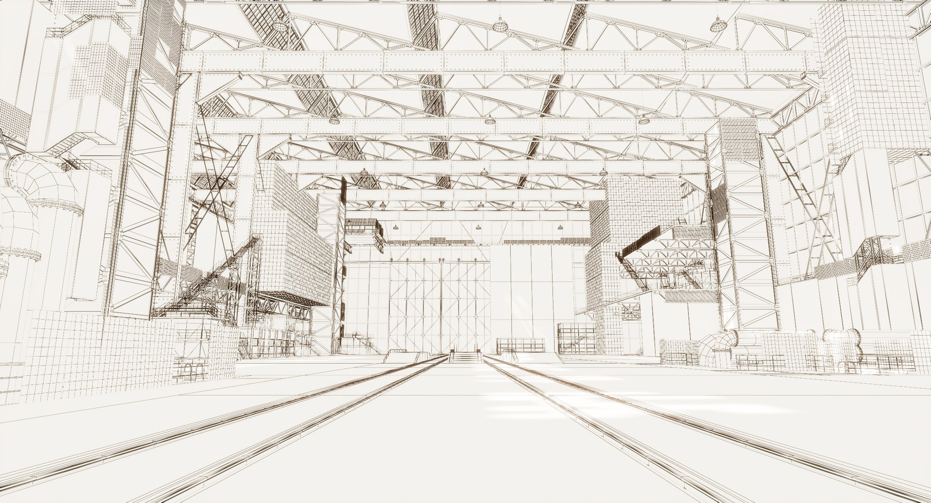 Industrial Factory 3D Model - TurboSquid 1985483