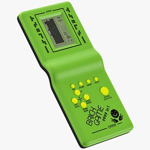 3D Retro Handheld Game 03