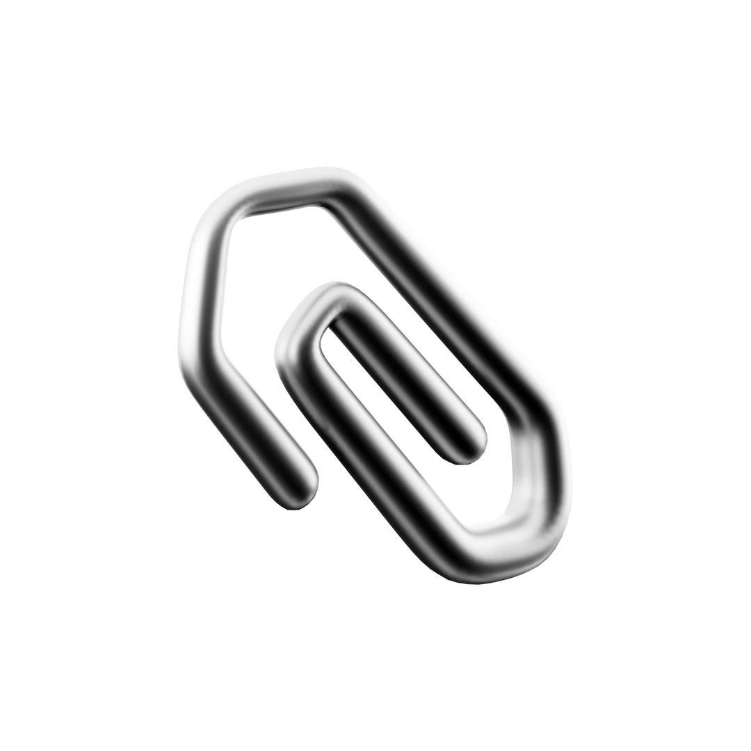 3D Model 3d Paperclip - TurboSquid 2013903