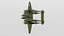 3D lockheed p38 - lighting model