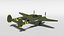 3D lockheed p38 - lighting model
