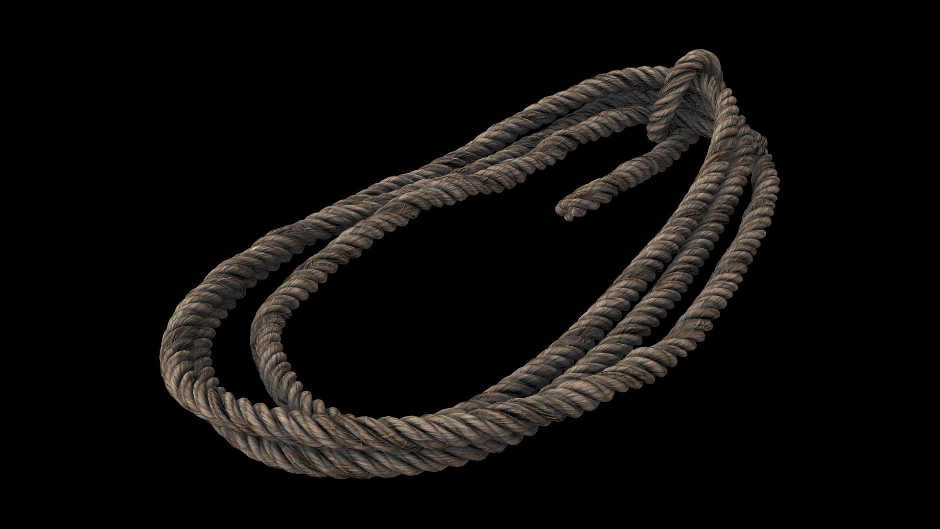 3D Large Rope 01 - TurboSquid 2300438