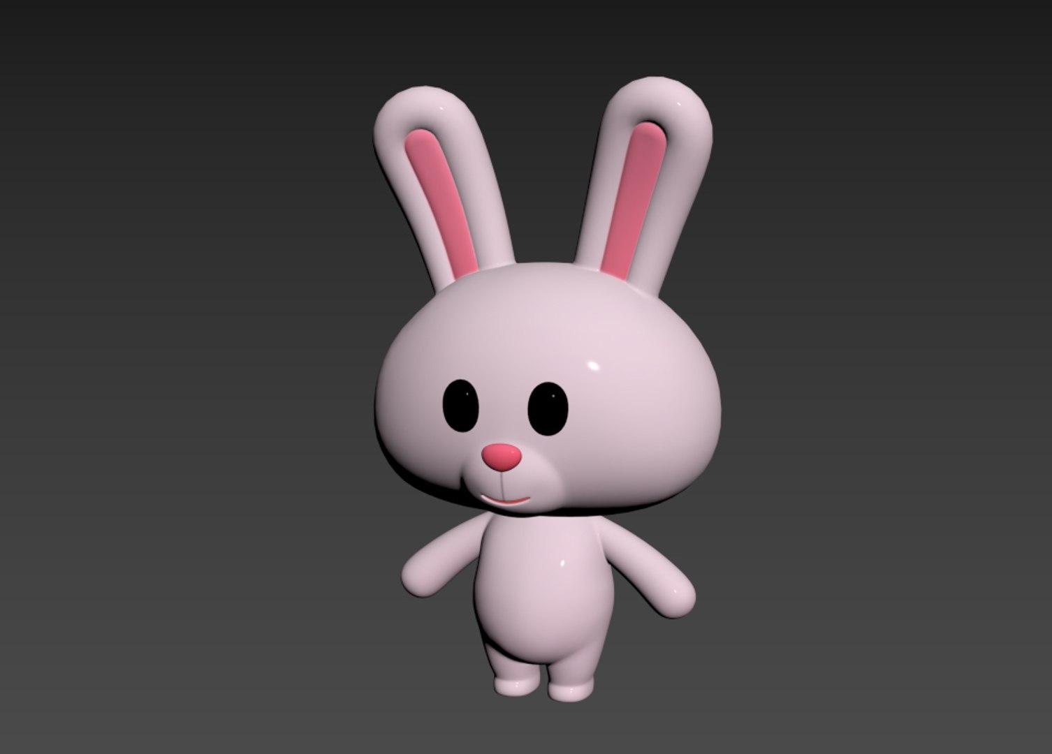 3D model rabbit character - TurboSquid 1640219