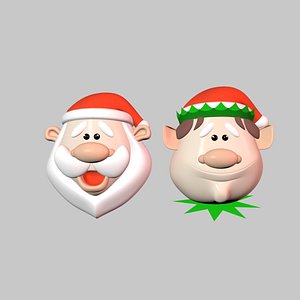 santa character max
