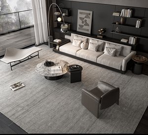 Modern living room 3D model