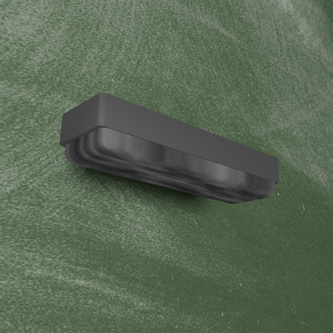 small blackboard green