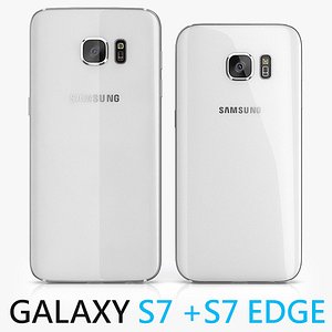 Collection Samsung Galaxy S7 + S7 Edge White