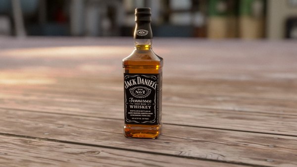 modelo 3d Botella De Jack Daniels Botella De Whisky - TurboSquid 1960708