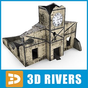 Clock tower by 3DRivers