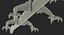 Silver Chinese Dragon Rigged per Cinema 4D