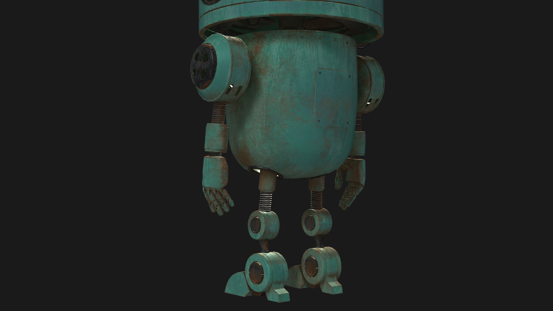 3D Rusty Robot 11 Model - TurboSquid 2373158