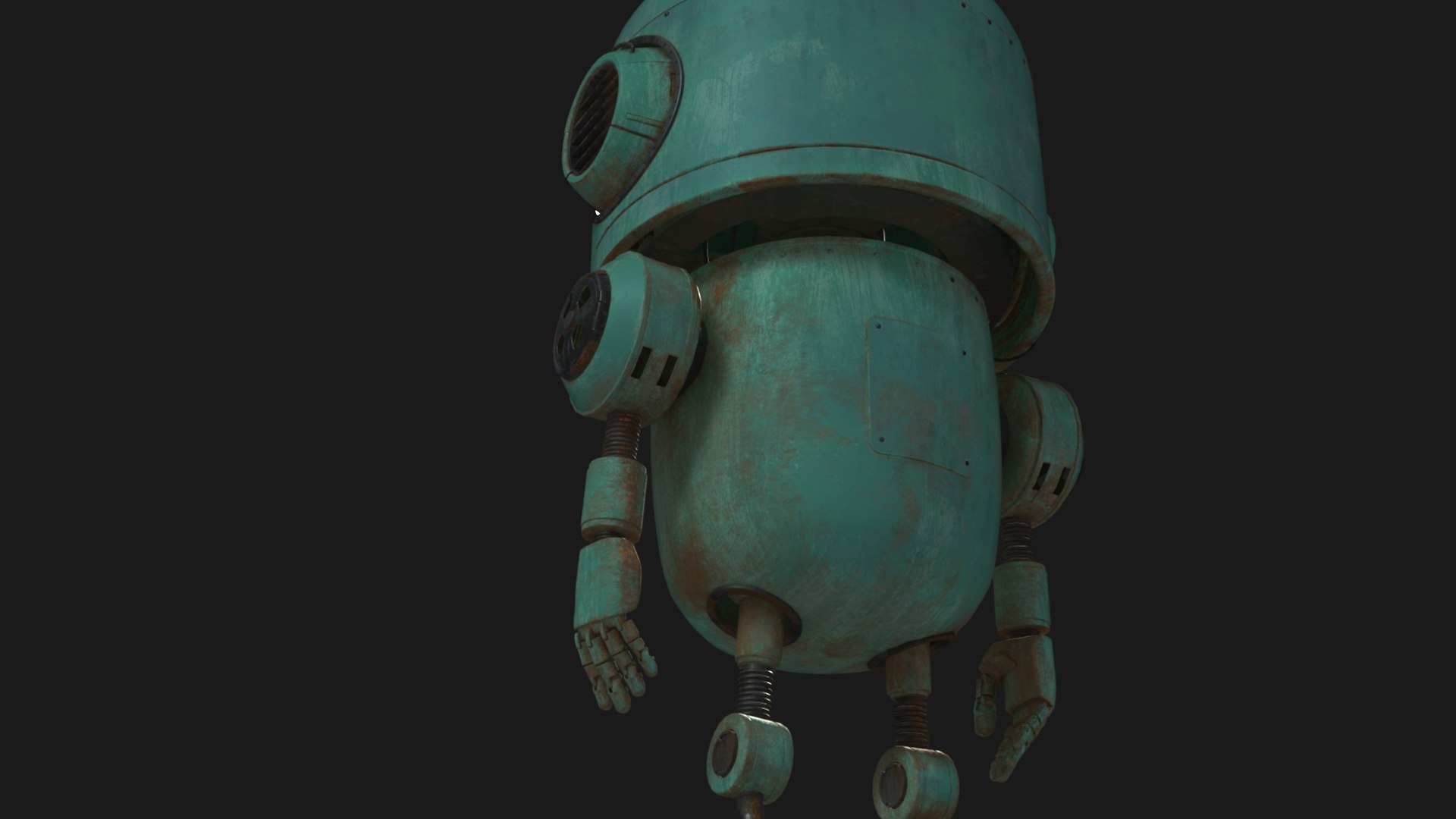 3D Rusty Robot 11 Model - TurboSquid 2373158