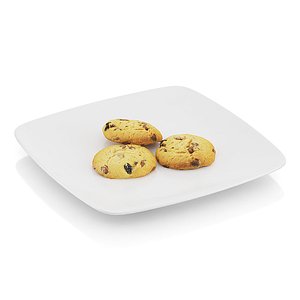 3ds max cookies chocolate
