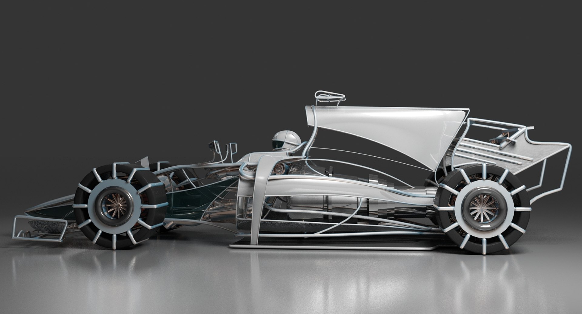 Stylish F1 Car Model - TurboSquid 1164334
