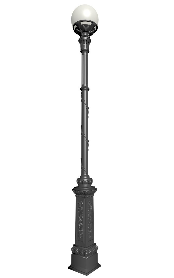 Cast Iron Lantern 3D Model - TurboSquid 1345615