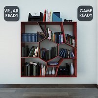 Wallshelf 01 VR_AR_Game Ready