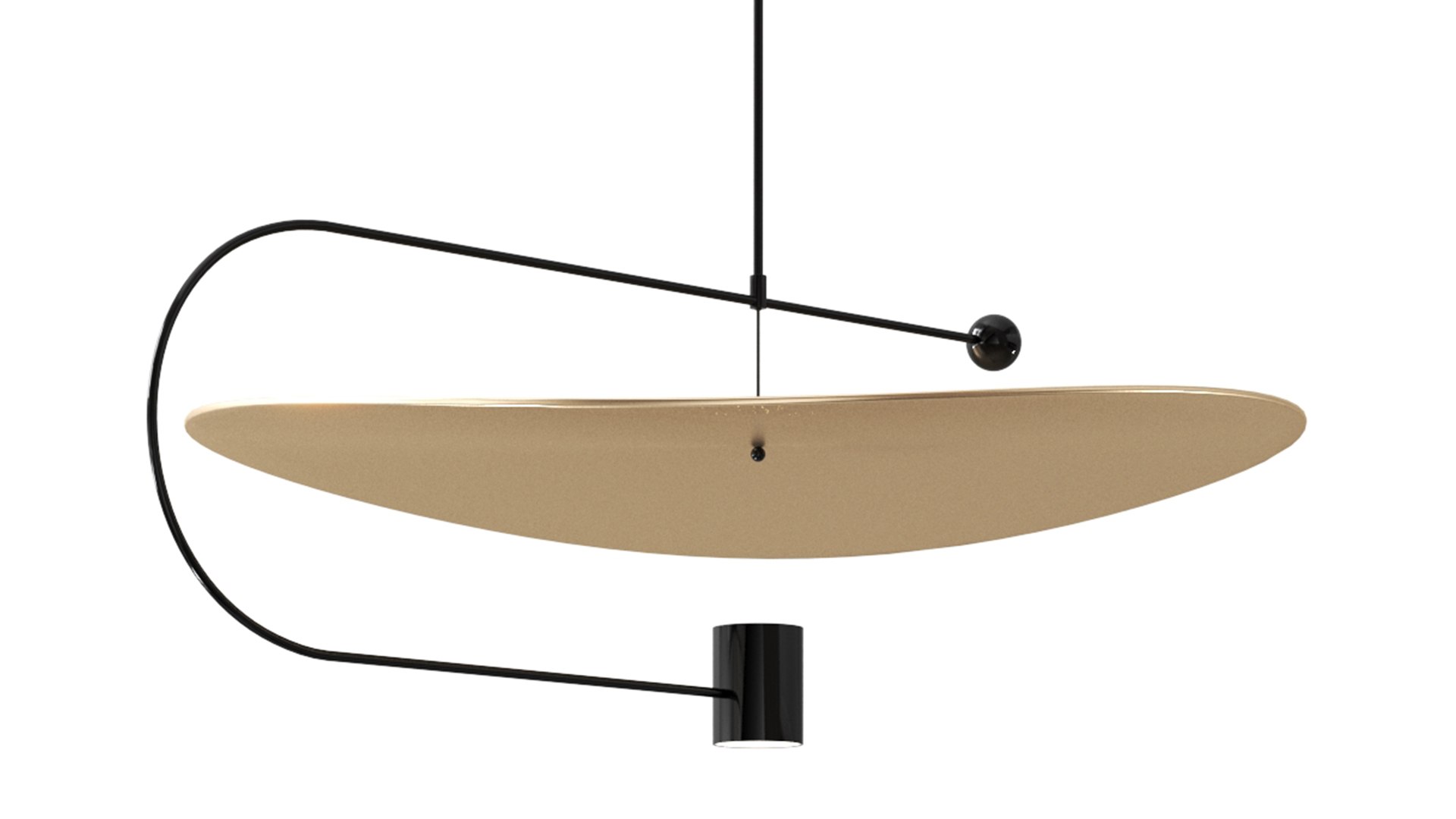 Float Wide Pendant Light 3D Model - TurboSquid 1905109