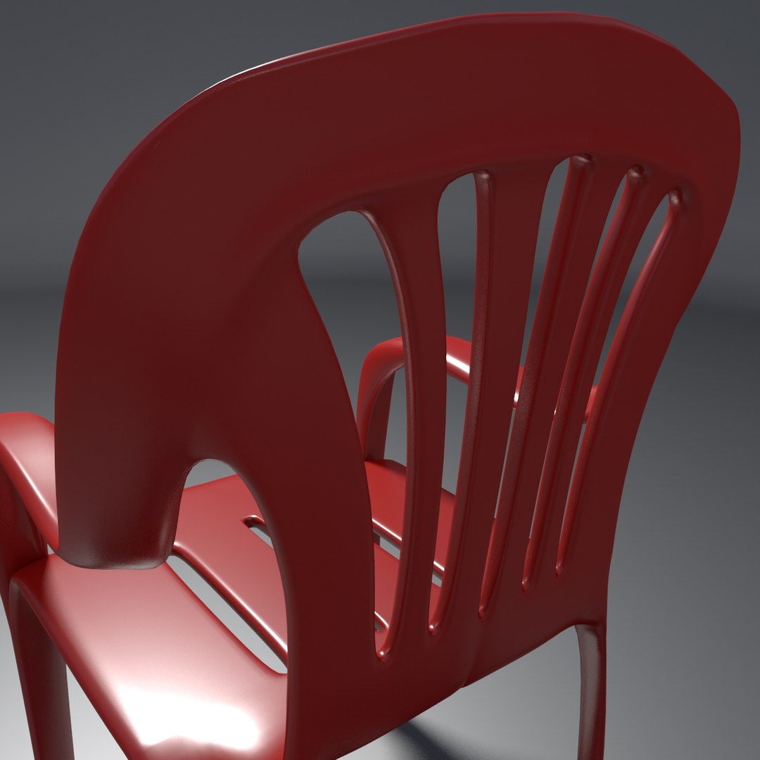 Realistic Chair 1 Blend