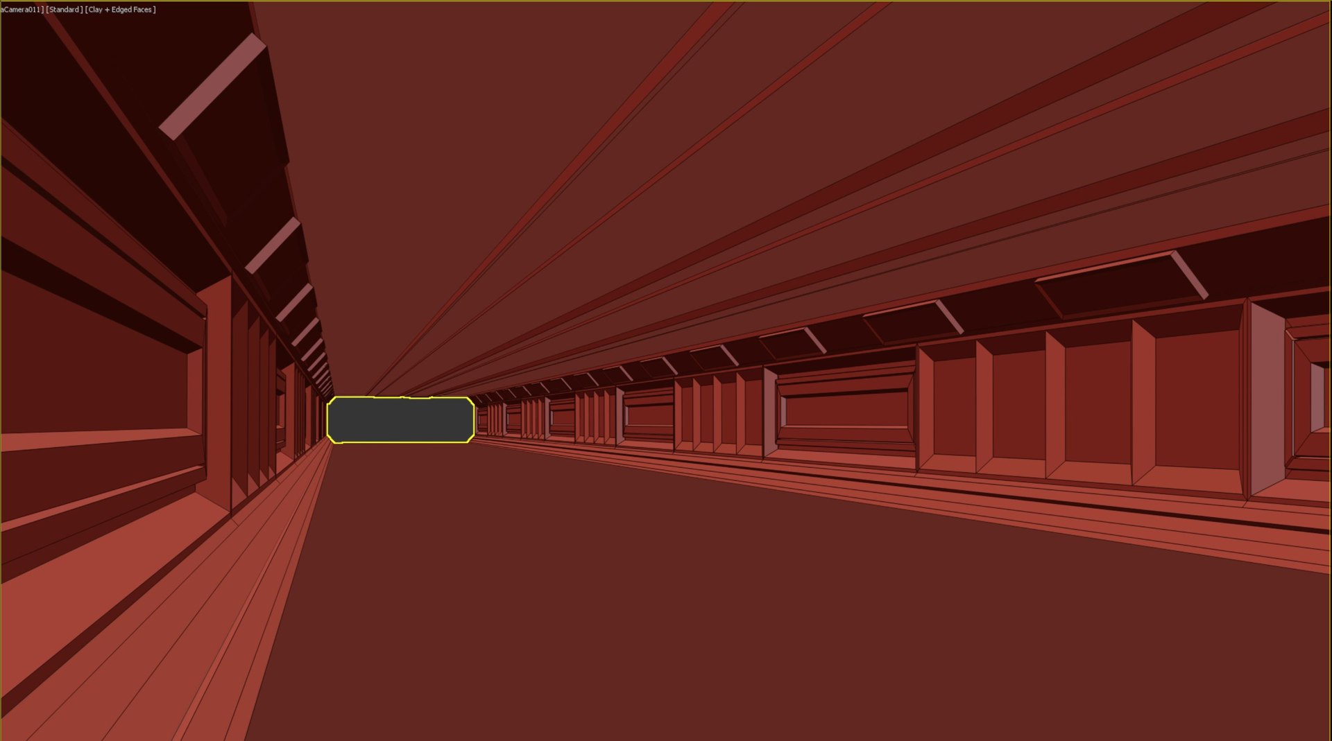 Low Poly Sci Fi Corridor 09 3D Model - TurboSquid 2098030