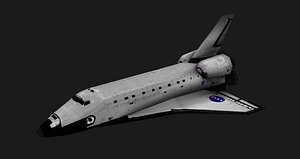 3D spaceshuttle space model