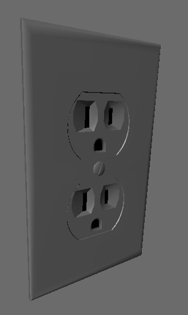 3d Model Type Outlet