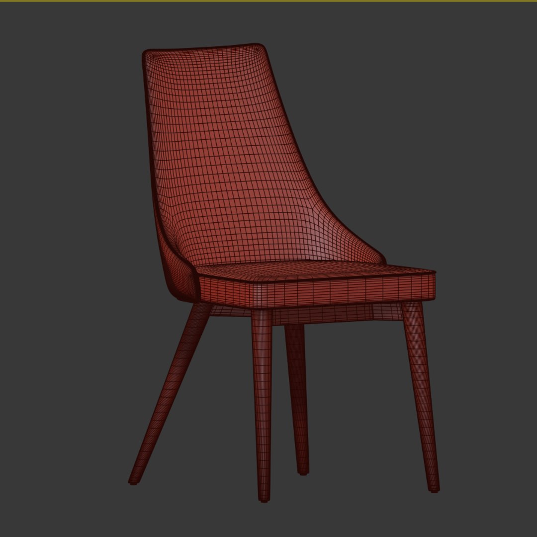 Dining velvet 3D model - TurboSquid 1602945