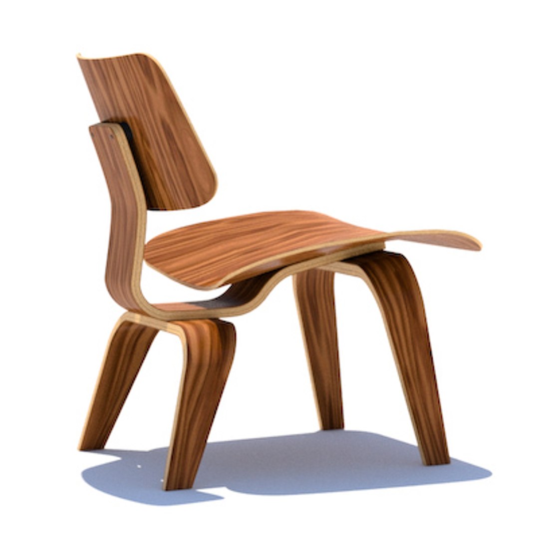 Dxf Eames Plywood Chair
