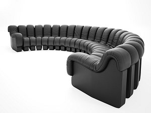 ds-600 semi-circle sofa model