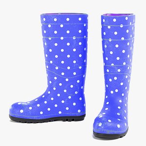 gum boots 3D model