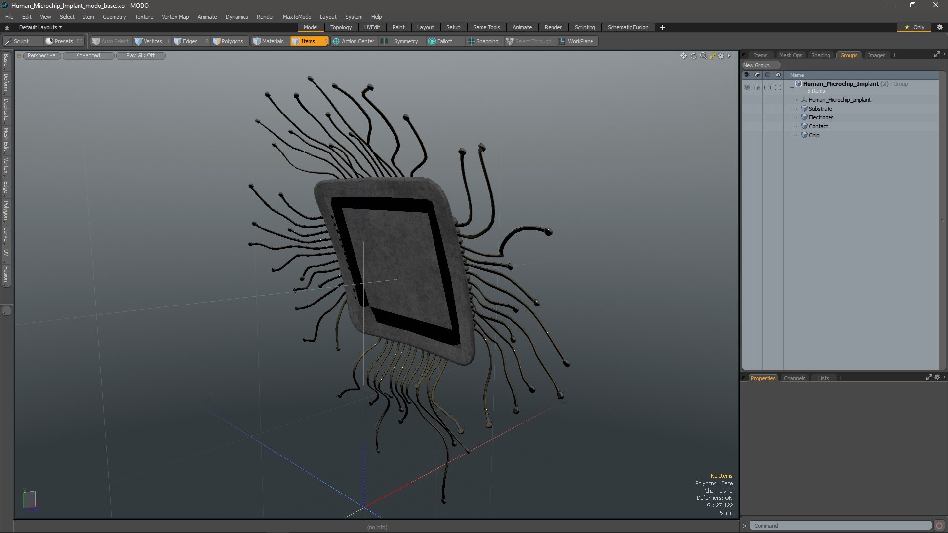 Human Microchip Implant 3D Model - TurboSquid 2268806