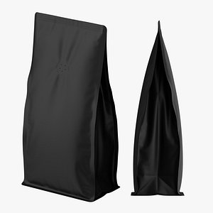 Coffee Bag Mockup 18 3D model