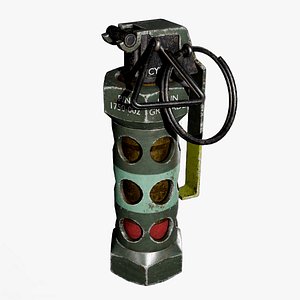 Flashbang Grenade 3D model