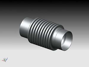 flexible exhaust pipe 3ds