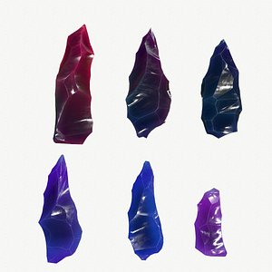 crystal set 3D model