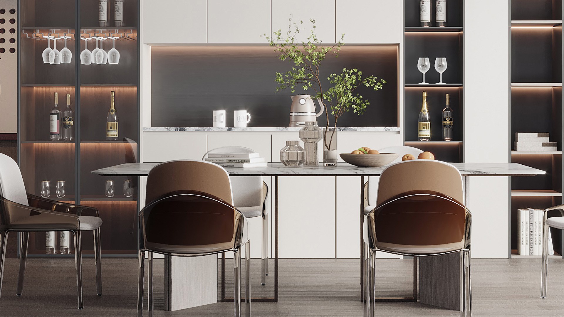 Modern Restaurant model - TurboSquid 2109052