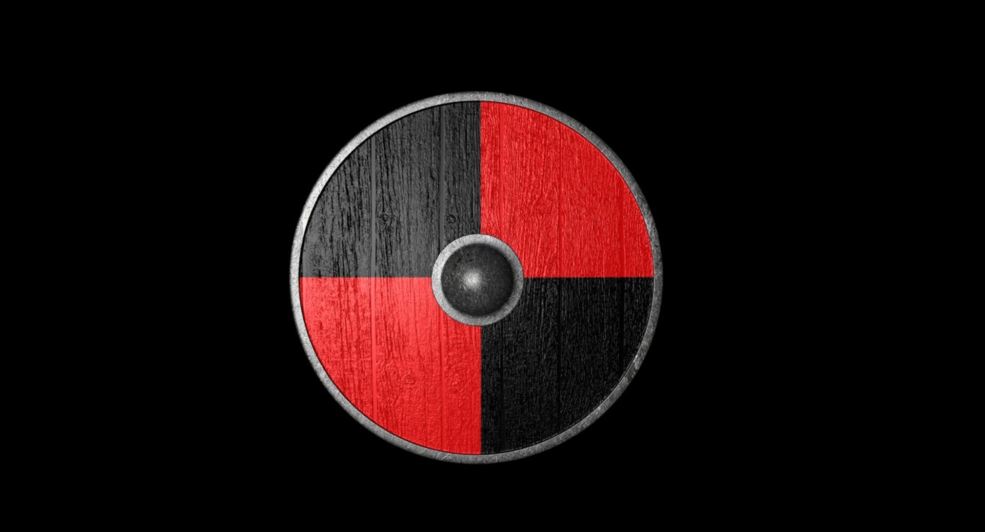 Old Viking Shield C4d Free