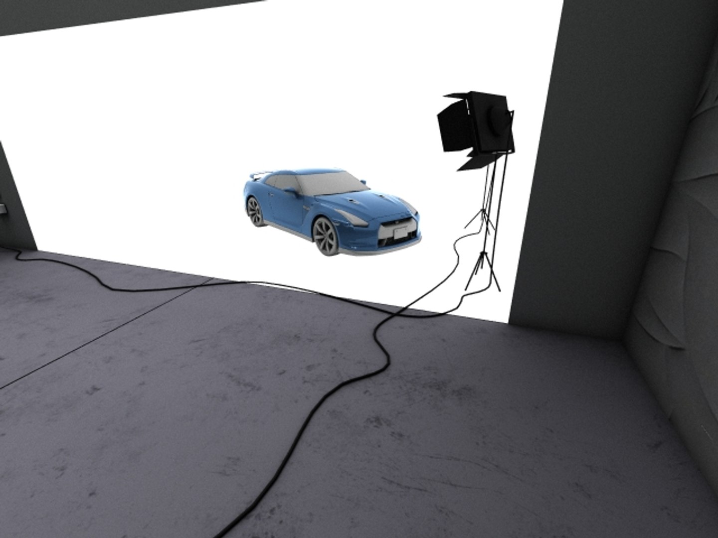 3ds max car animation render