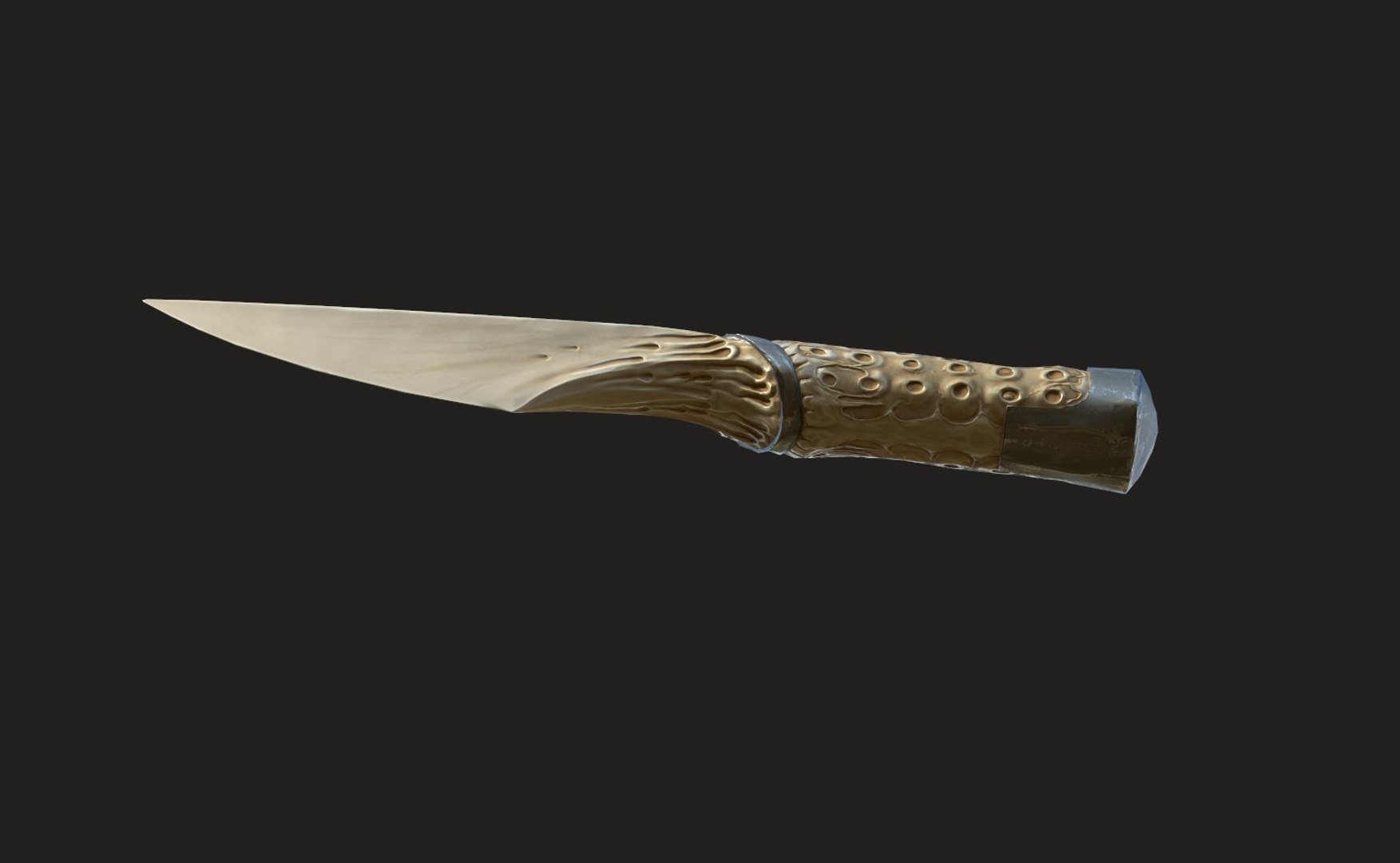 3D Crysknife Knife Crys Model - TurboSquid 1443897