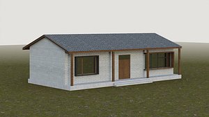 3D Rural self-built house